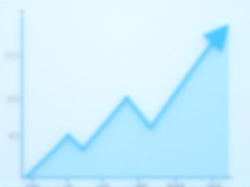 Graph showing positive trend