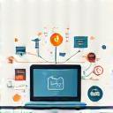 Icon representing digital content