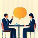 Icon representing leader interviews